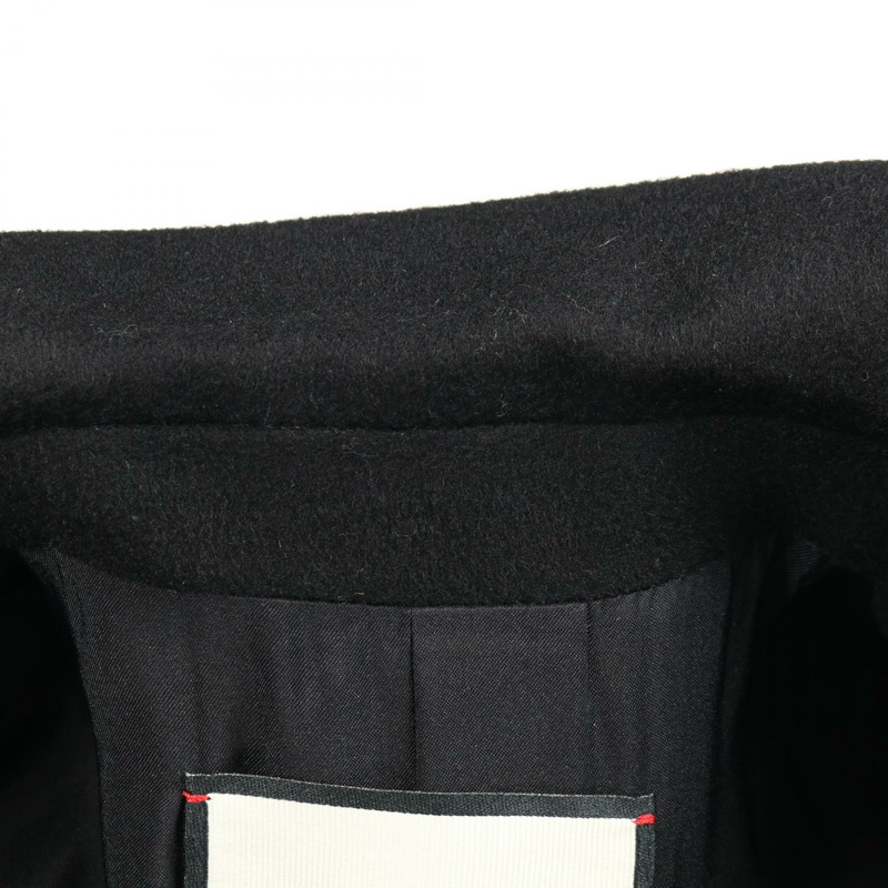 GUCCI 其他羊毛大衣 黑色 二手 女-8