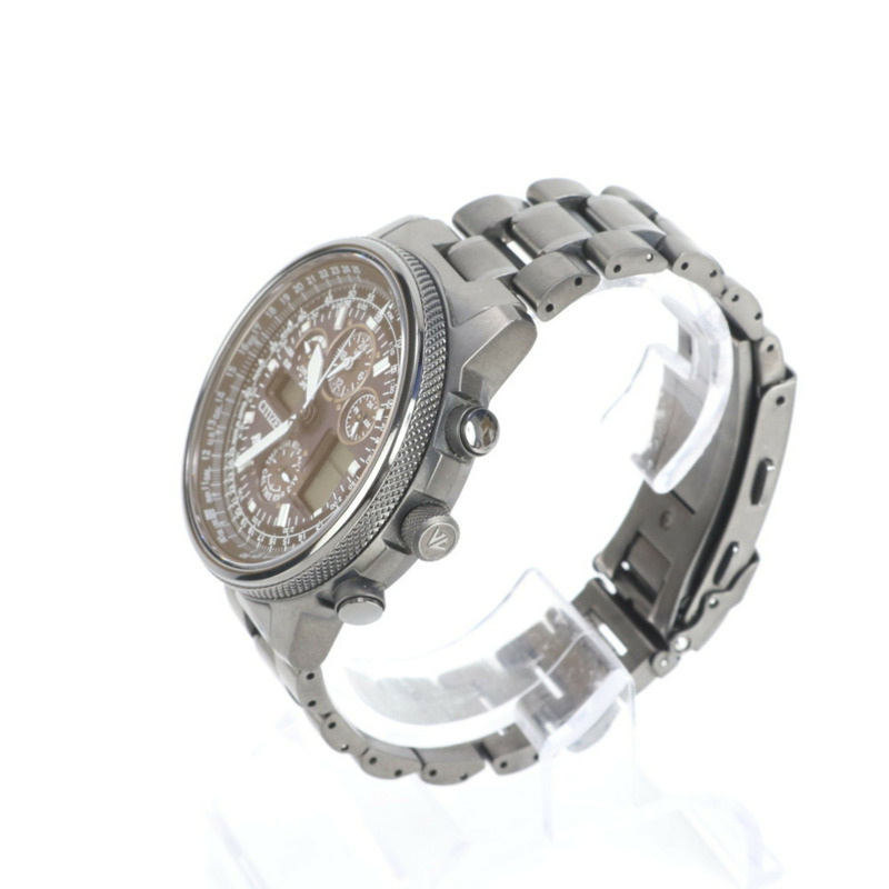 西鐵城 Promaster SKY 系列計時碼錶 JY8025-59E，黑色，男款-3