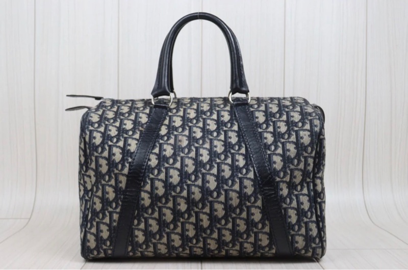 「JL精品代購」9新 Dior老花波士頓30 手提包-3