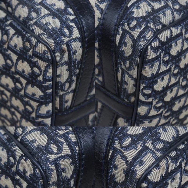 「JL精品代購」9新 Dior老花波士頓30 手提包-8