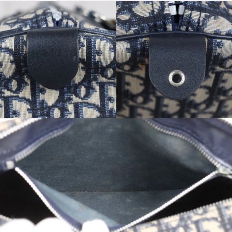 「JL精品代購」9新 Dior老花波士頓30 手提包-10