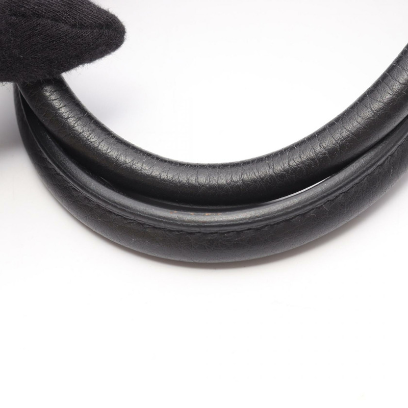 愛馬仕 Birkin 30 手提包 Z Togo 皮革 黑色 二手 女士 金色五金-8