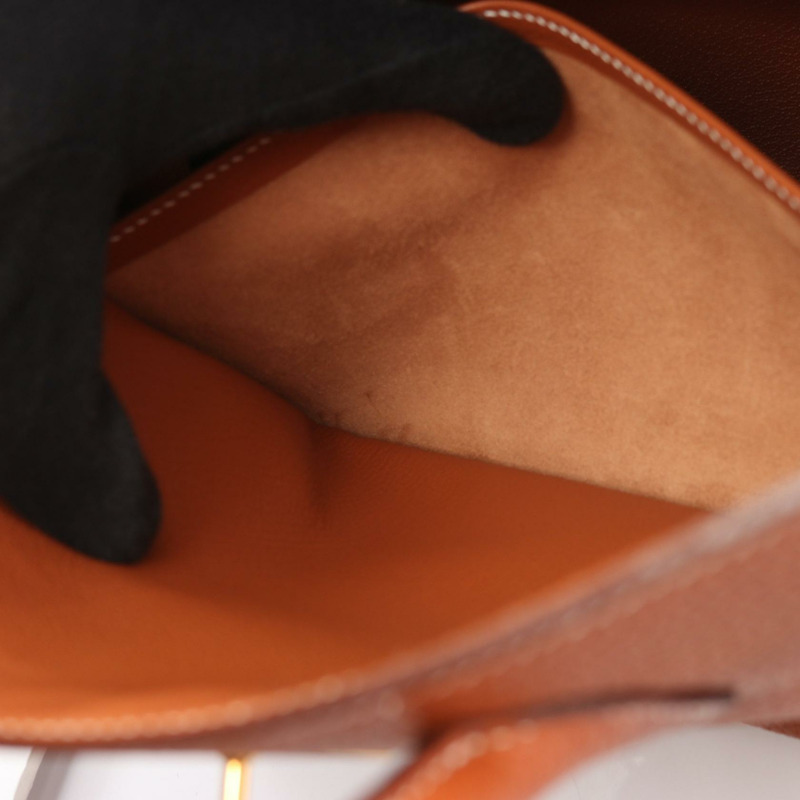 HERMES Birkin 35 手提包 I Taurillon Clemence Etrusque 二手 GHW-14