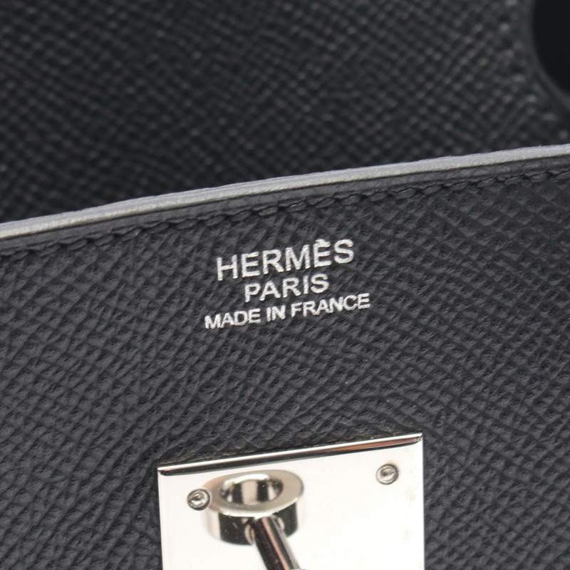 愛馬仕 Birkin 30 手提包 K Epsom 皮革 黑色 二手 SHW 女士-3