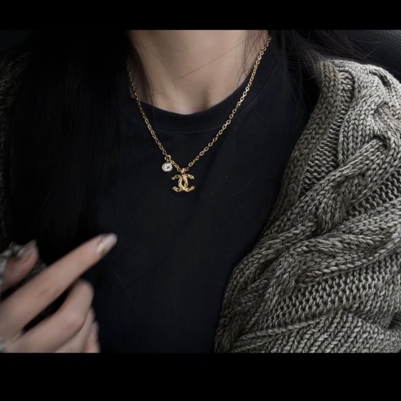 Chanel香奈兒26P大爆款logo項鍊-2