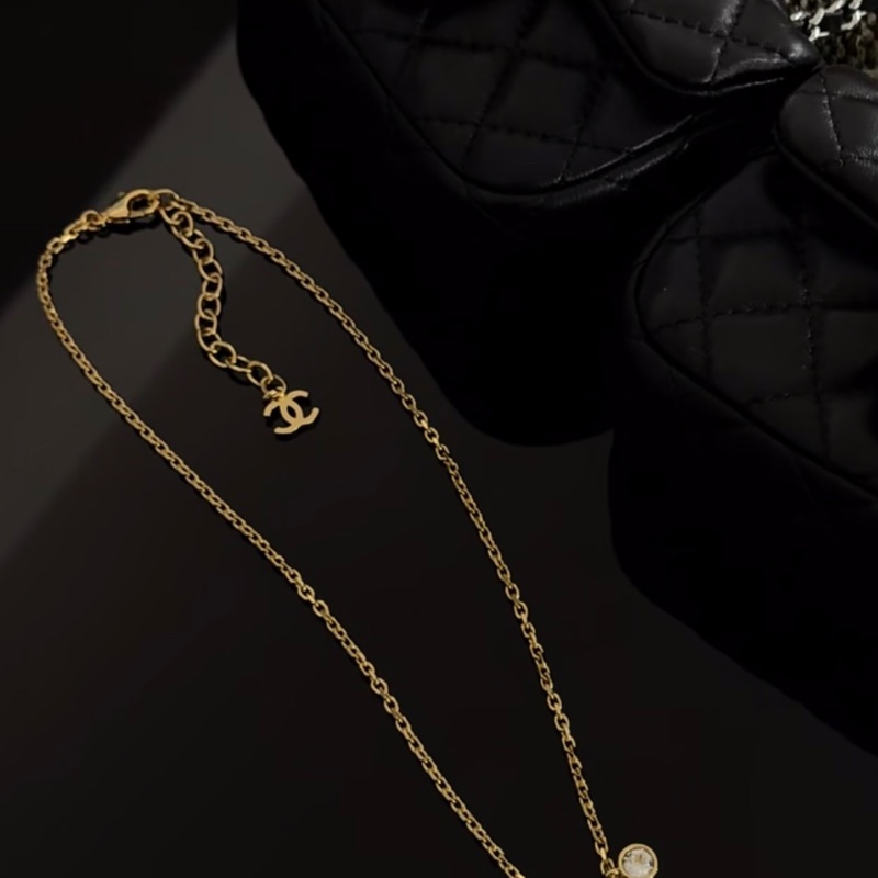 Chanel香奈兒26P大爆款logo項鍊-5