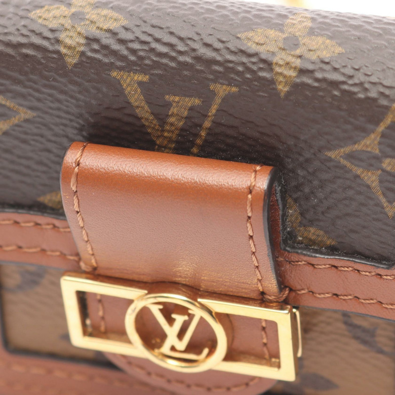 路易威登 Micro Dauphine 鏈條肩挎斜背包 M80250 Monogram 二手-8