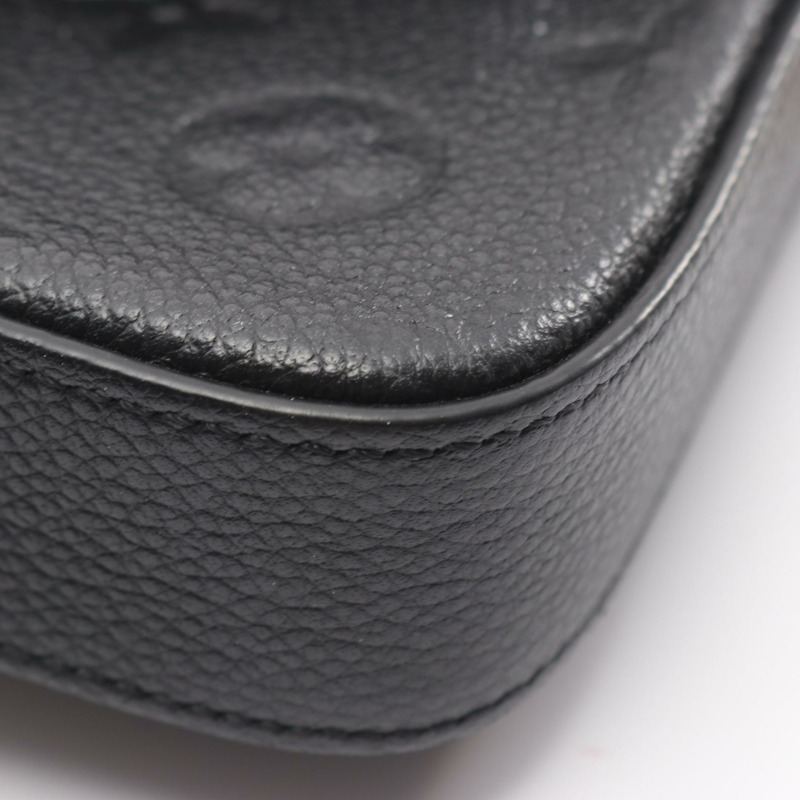 路易威登 Pochette Felice 鏈條單肩斜背包 M82477 黑色皮革-7