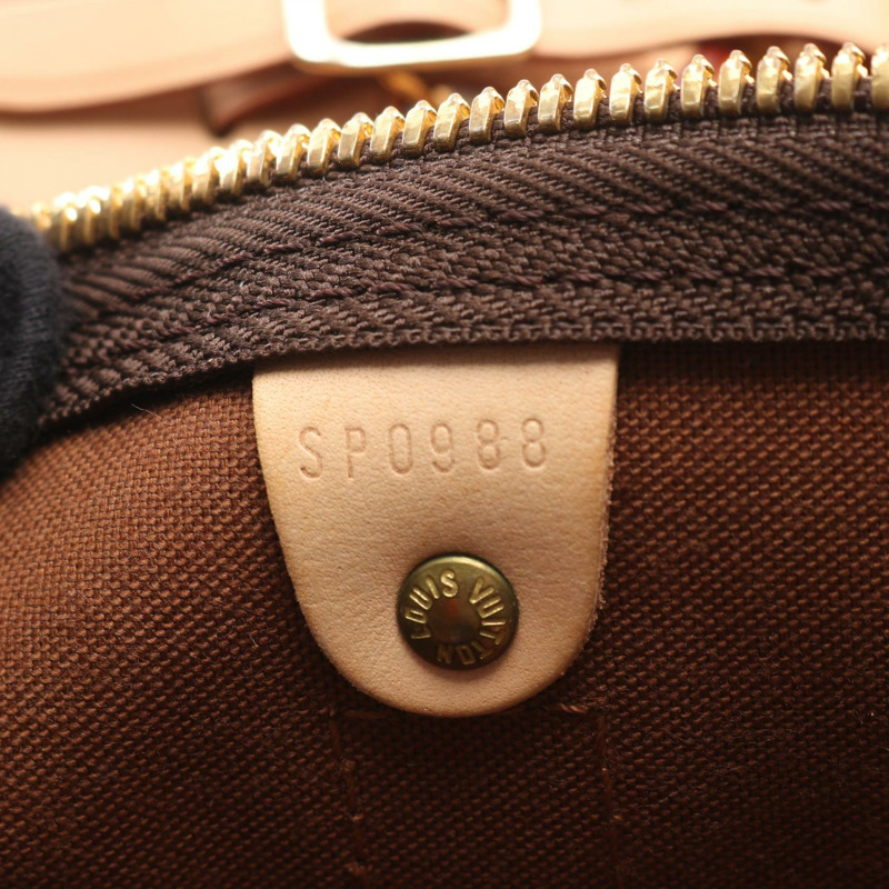 路易威登 Keepall 45 旅行手提包 M41428 Monogram 皮革 棕色 二手 LV-4