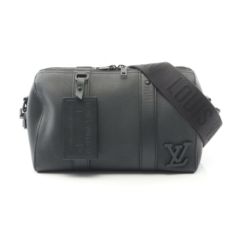 路易威登 City Keepall 單肩斜背包 M59255 Aerogram Noir 二手 LV-0