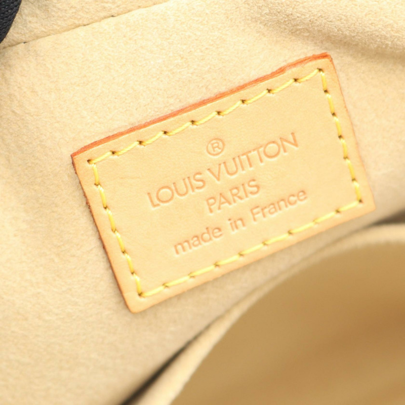 路易威登 Manhattan PM 手提包 M40026 Monogram 帆布皮革棕色二手-3