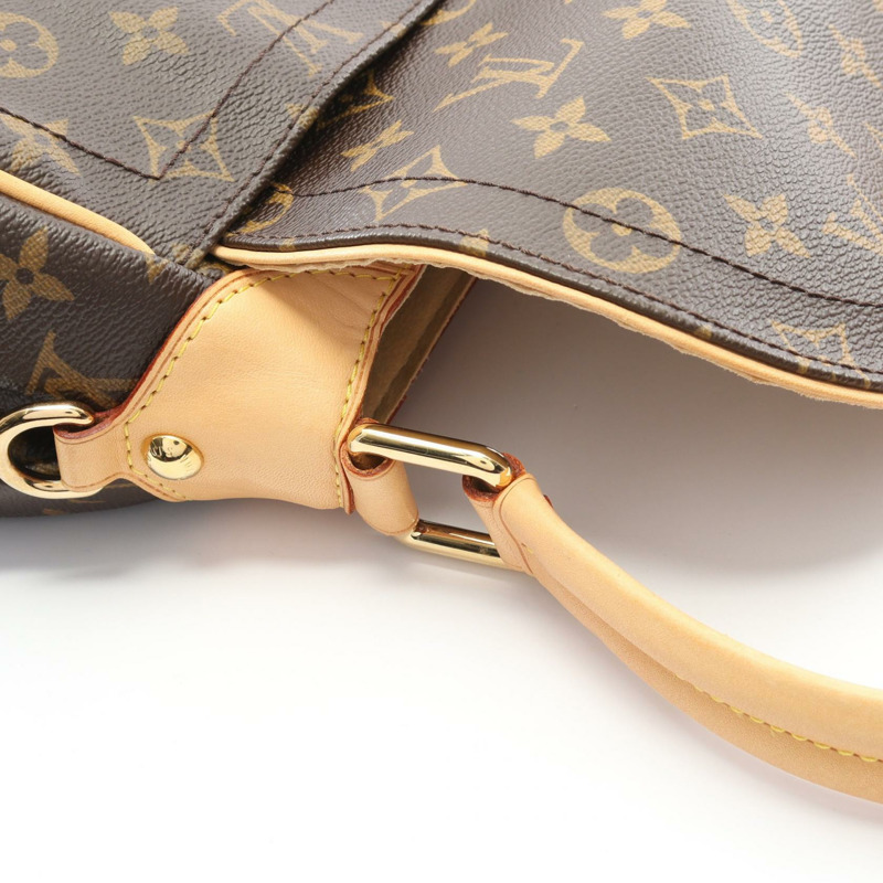 路易威登 Beverly MM 肩背包 M40121 Monogram 帆布皮革棕色二手-8