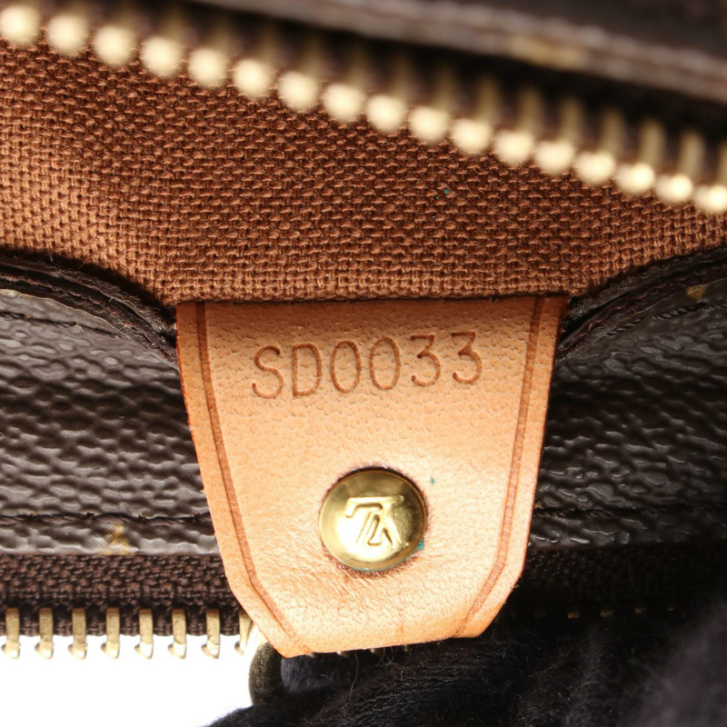 路易威登 Cabas 鋼琴肩背包 M51148 Monogram 皮革棕色二手女士-4