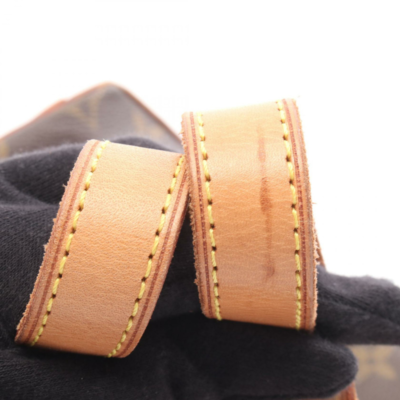 路易威登 Cabas 鋼琴肩背包 M51148 Monogram 皮革棕色二手女士-8