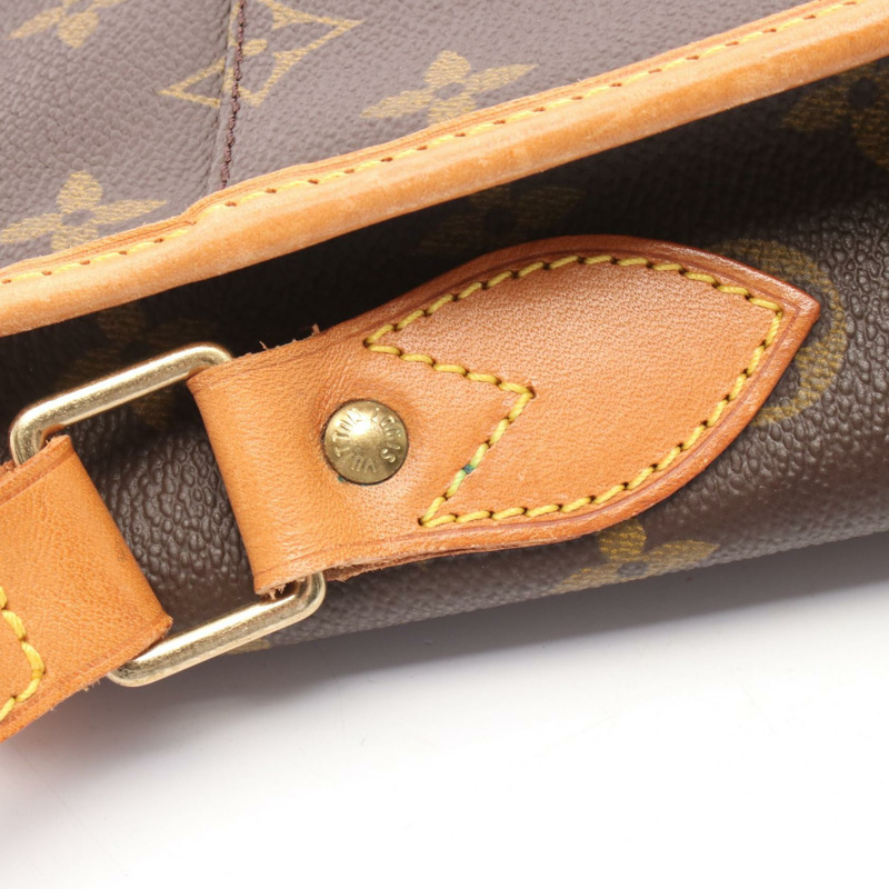 路易威登 Jypsiere GM 肩挎包 M42249 Monogram 棕色皮革-9