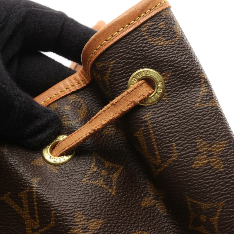 路易威登 Montsouris GM 雙肩包 M51135 Monogram 皮革 棕色 二手-9