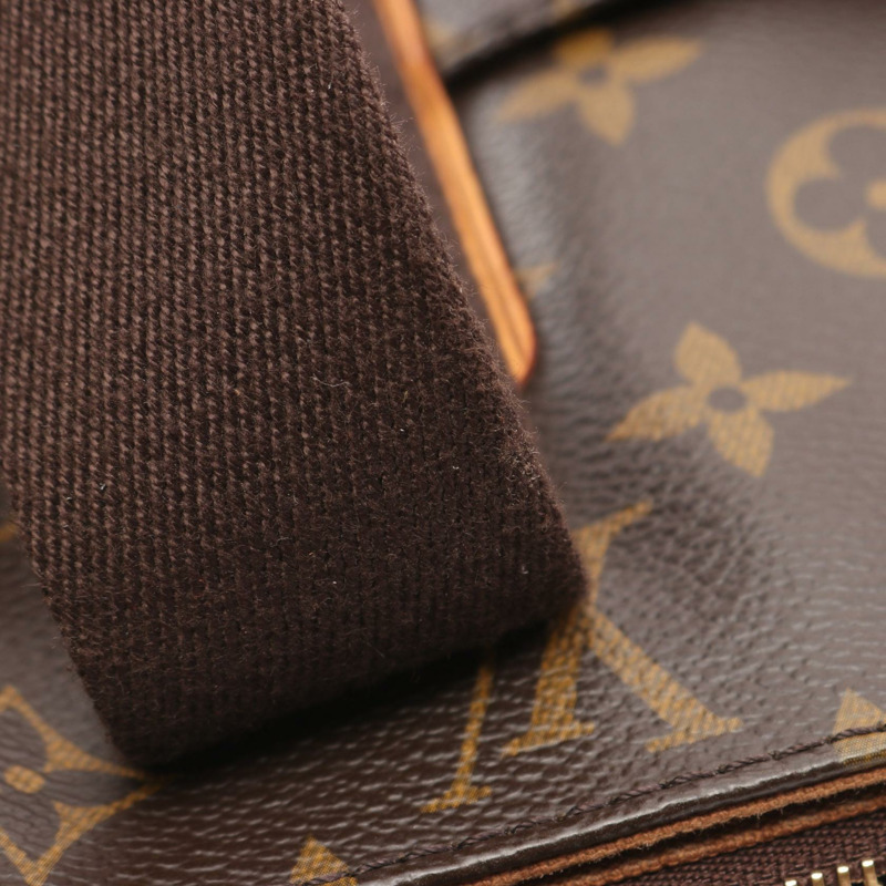 路易威登 Cabas Beaubourg 手提單肩包 M53013 Monogram 棕色皮革-10