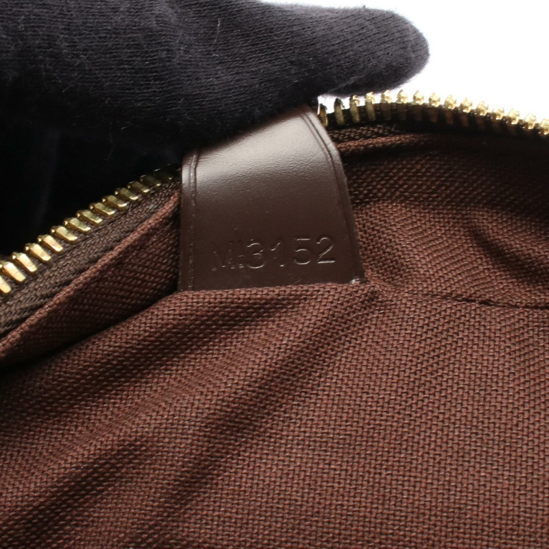 LOUIS VUITTON Shelton 中型單肩斜挎郵差包 N41149 Damier ebene LV-4