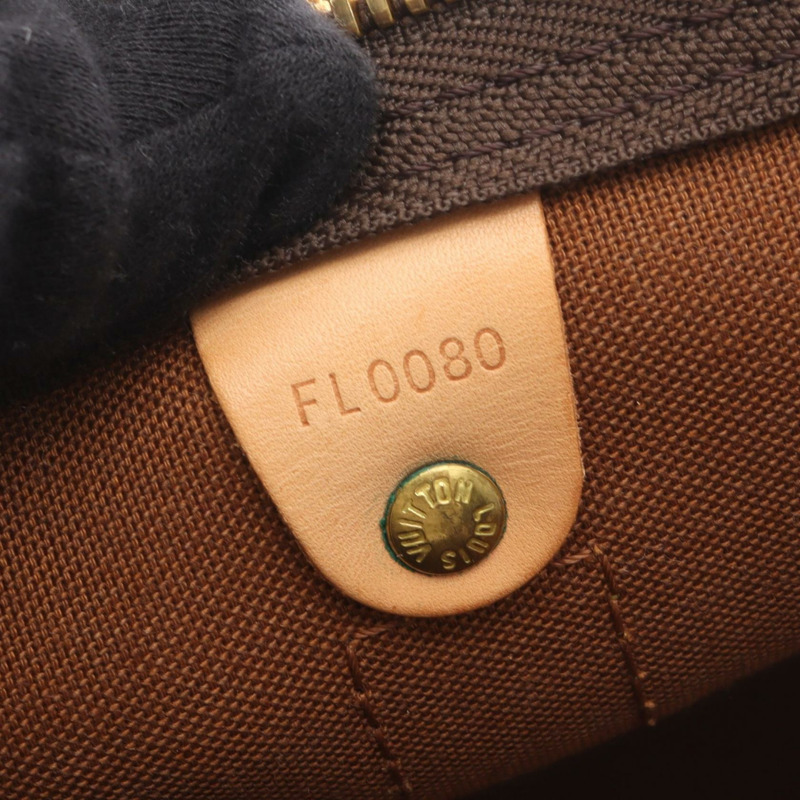 路易威登 Keepall 45 手提旅行袋 M41428 Monogram 帆布 皮革 棕色-4