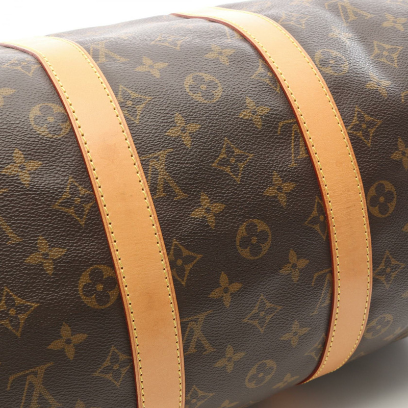 路易威登 Keepall 45 手提旅行袋 M41428 Monogram 帆布 皮革 棕色-9