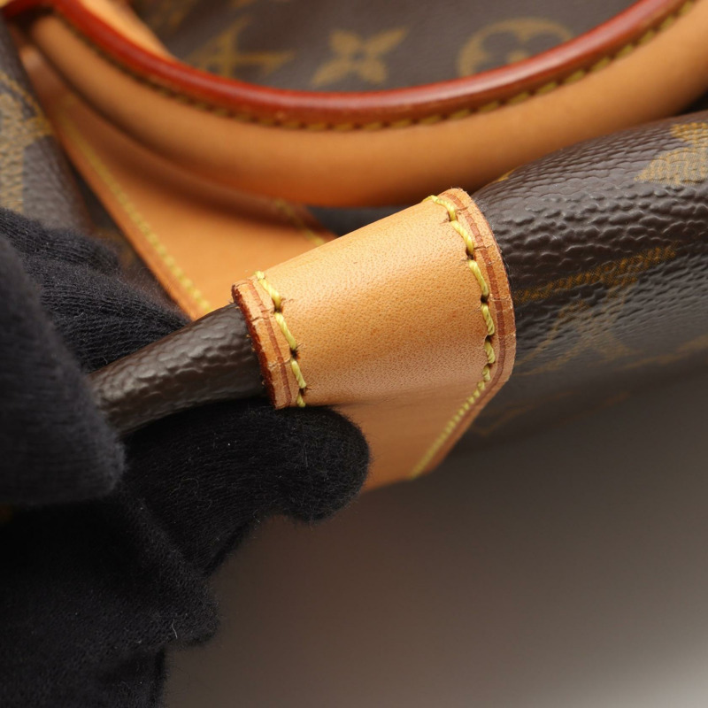 路易威登 Keepall 45 手提旅行袋 M41428 Monogram 帆布 皮革 棕色-12