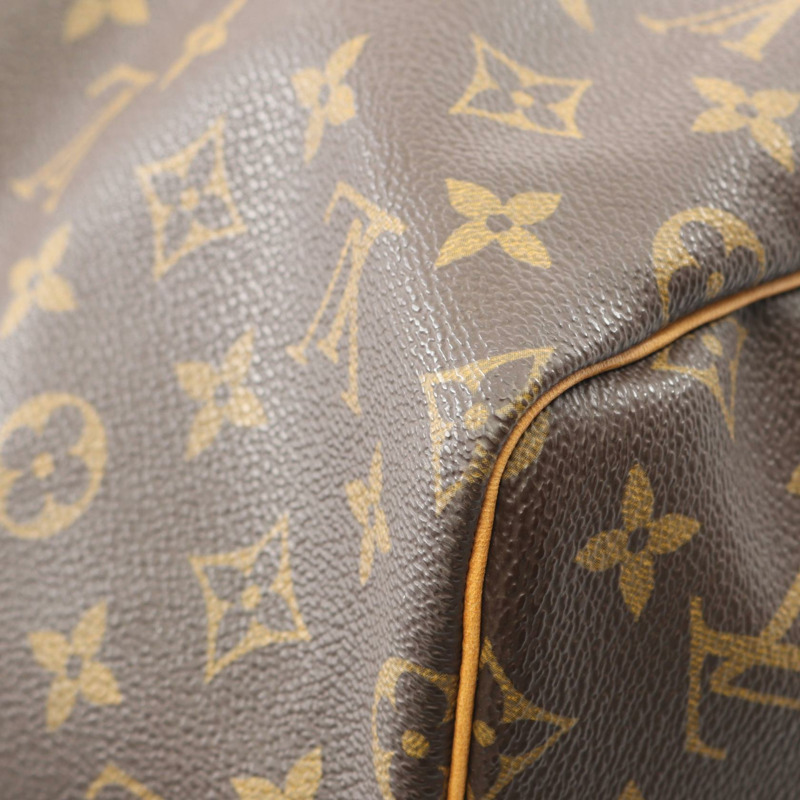 路易威登 Keepall 55 旅行手提包 M41424 Monogram 皮革 棕色 二手 LV-5