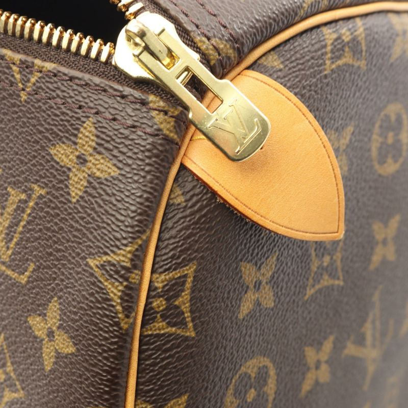 路易威登 Keepall 55 旅行手提包 M41424 Monogram 皮革 棕色 二手 LV-9
