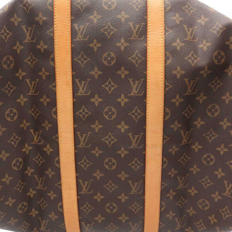 路易威登 Keepall 50 旅行手提包 M41426 Monogram 皮革 棕色 二手 LV-5