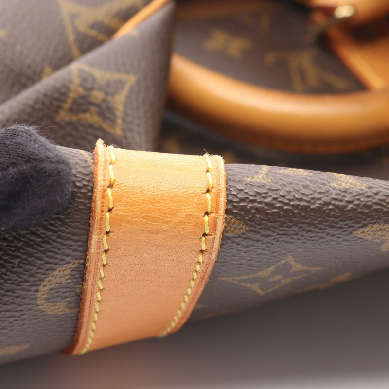 路易威登 Keepall 50 旅行手提包 M41426 Monogram 皮革 棕色 二手 LV-7