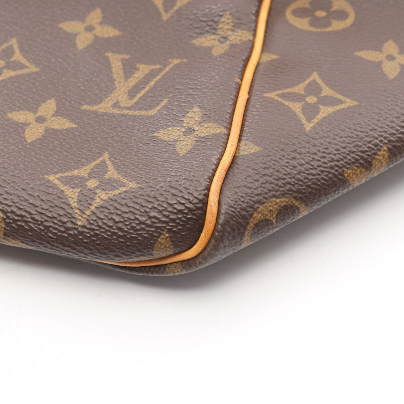 路易威登 Keepall 50 旅行手提包 M41426 Monogram 皮革 棕色 二手 LV-10