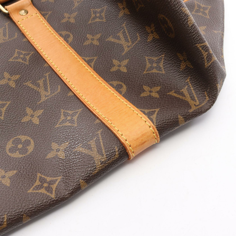 路易威登 Keepall 50 旅行手提包 M41426 Monogram 皮革 棕色 二手 LV-14