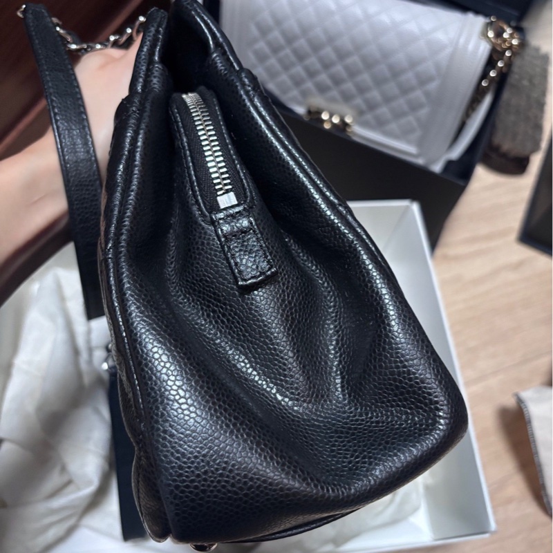 Chanel 荔枝皮托特包-4