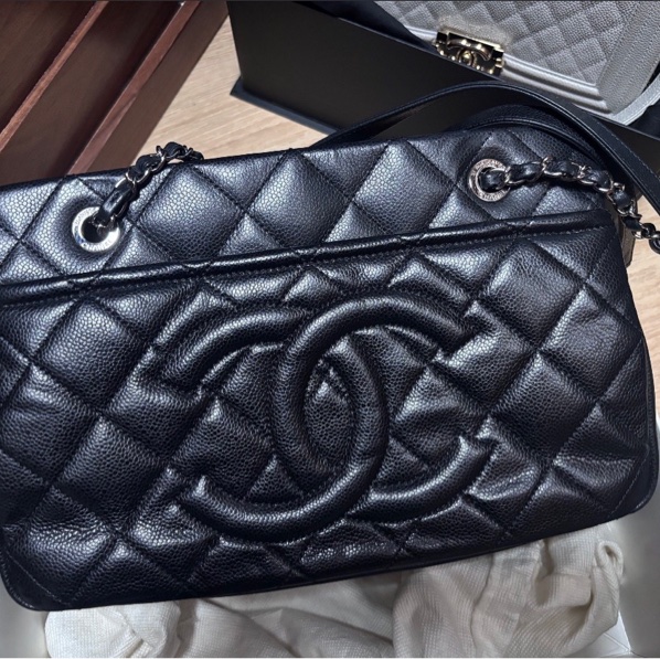 Chanel 荔枝皮托特包-6