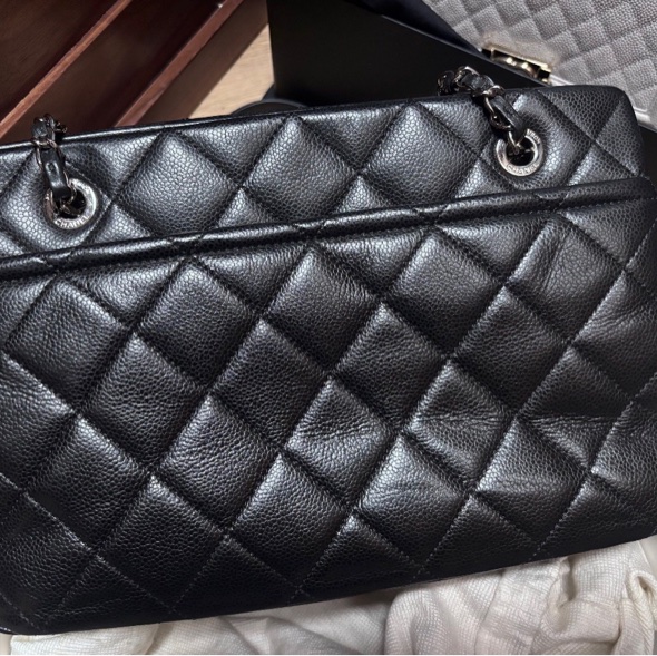 Chanel 荔枝皮托特包-7