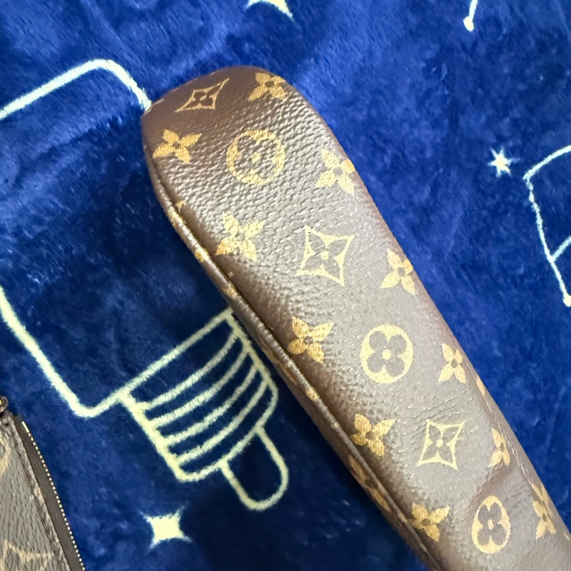 LV 五合一 麻將包 綠背帶三合一 斜背包-8
