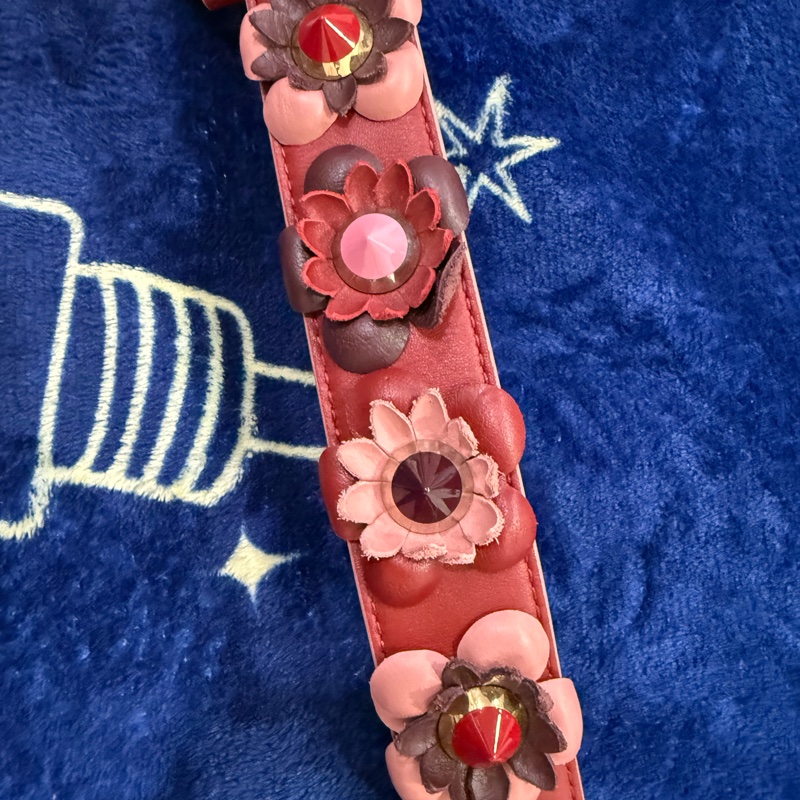 Fendi 肩背帶 斜背帶 銀扣-8