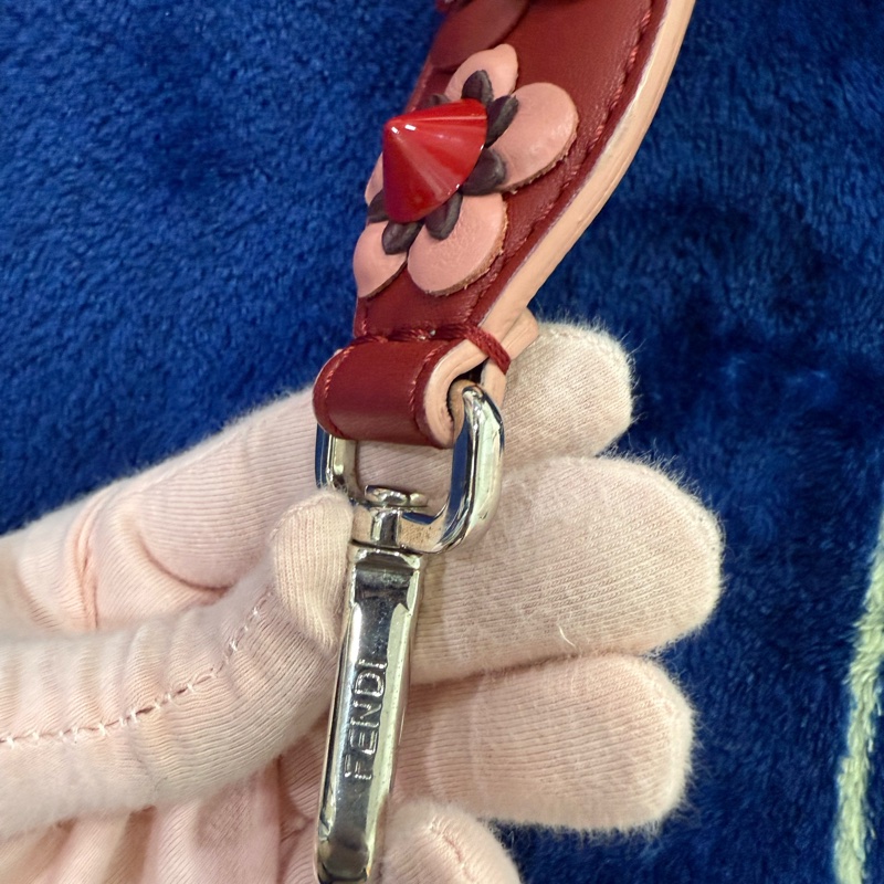 Fendi 肩背帶 斜背帶 銀扣-18