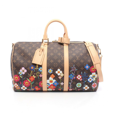 LOUIS VUITTON x TM Keepall Bandouliere 45 肩手提包 M14182 Monogram 印花