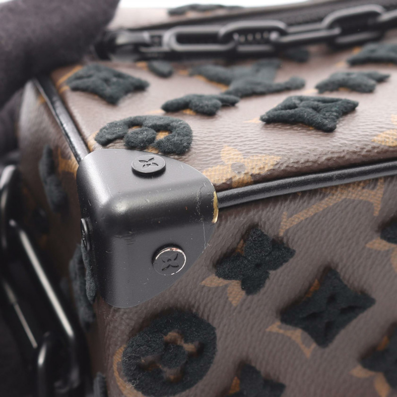 路易威登迷你軟箱斜背包 M68970 Monogram Tuftages BK-6