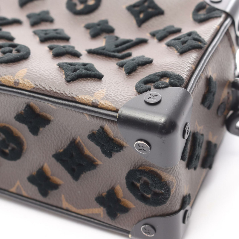 路易威登迷你軟箱斜背包 M68970 Monogram Tuftages BK-8