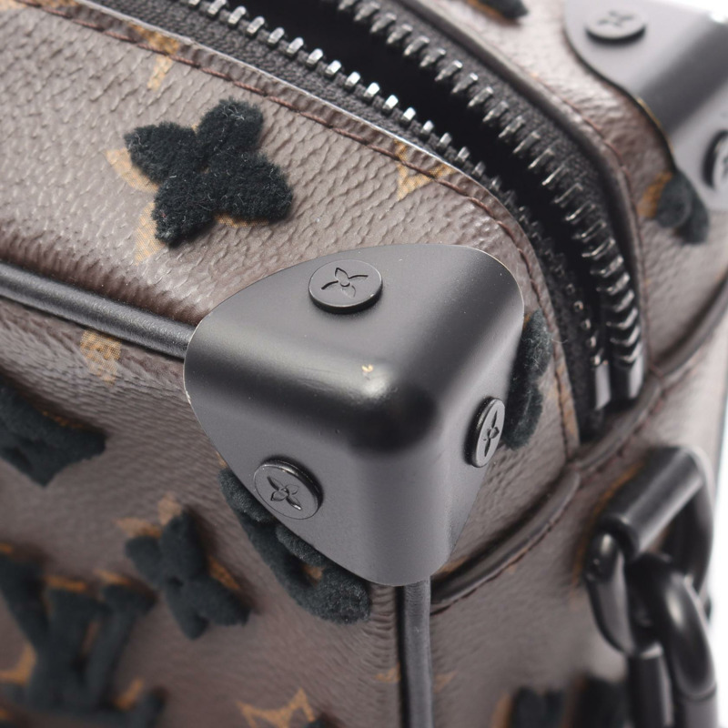 路易威登迷你軟箱斜背包 M68970 Monogram Tuftages BK-10