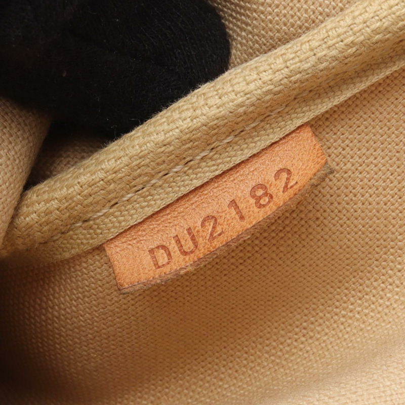 路易威登 Eva 斜挎單肩包 N55214 Damier Azur 白色皮革 LV-4