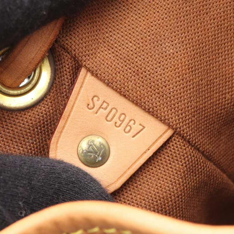 路易威登迷你 Montsouris 雙肩包 M51137 Monogram 皮革 棕色 LV-4