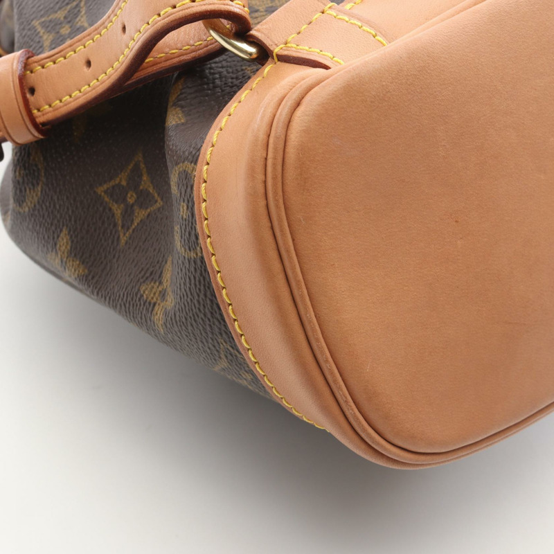 路易威登迷你 Montsouris 雙肩包 M51137 Monogram 皮革 棕色 LV-6