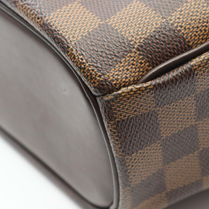 路易威登 Saria Horizontal 手提包 N51282 Damier 皮革 棕色 Ebene 二手-5