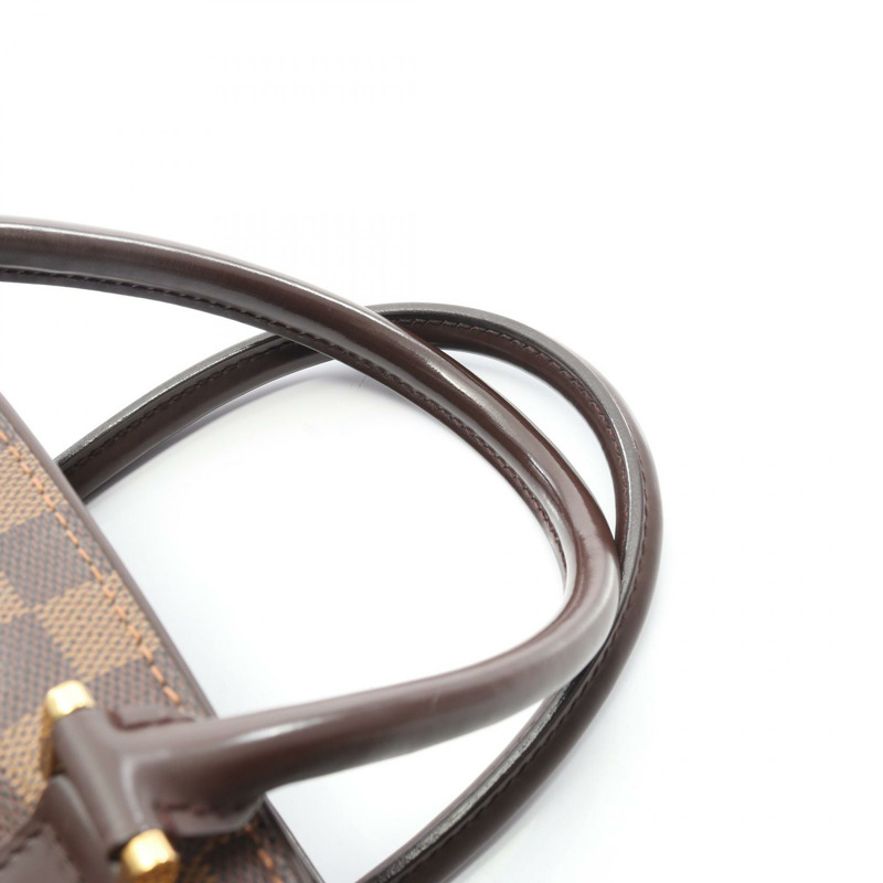路易威登 Saria Horizontal 手提包 N51282 Damier 皮革 棕色 Ebene 二手-7