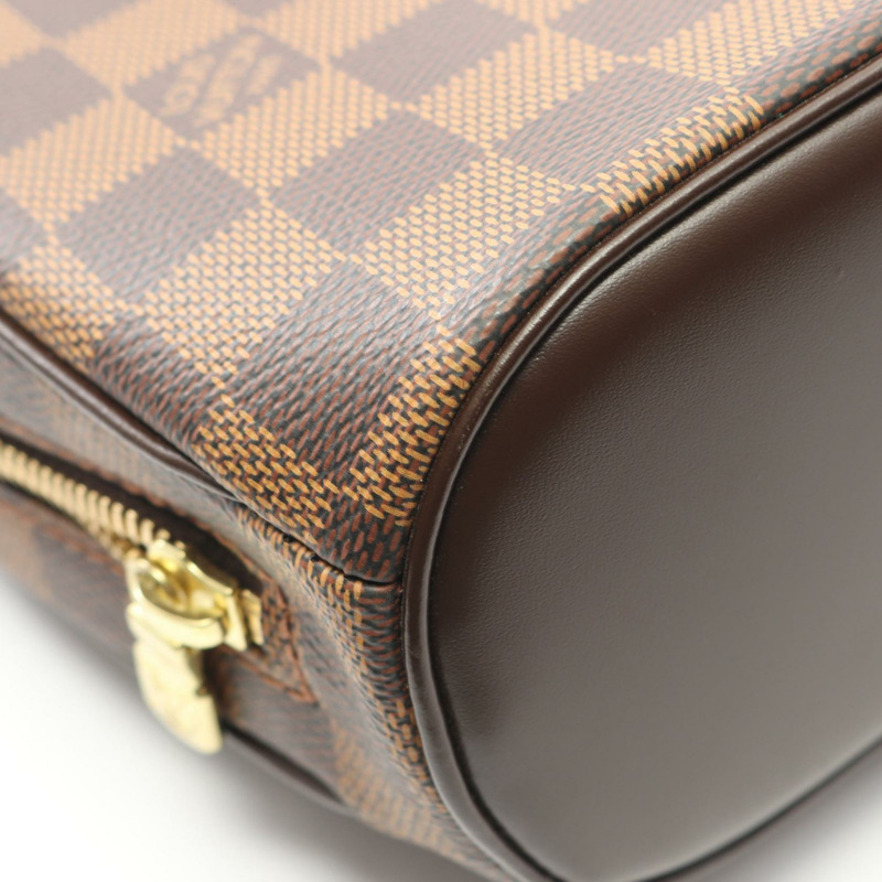 路易威登 Sarria 迷你手袋 N51286 Damier 帆布皮革 Ebene 二手女式-7