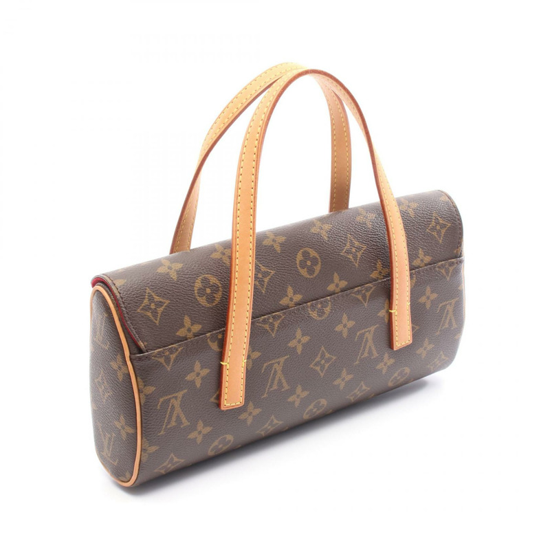 路易威登 Sonatine 手提包 M51902 Monogram 帆布皮革棕色二手女士-1