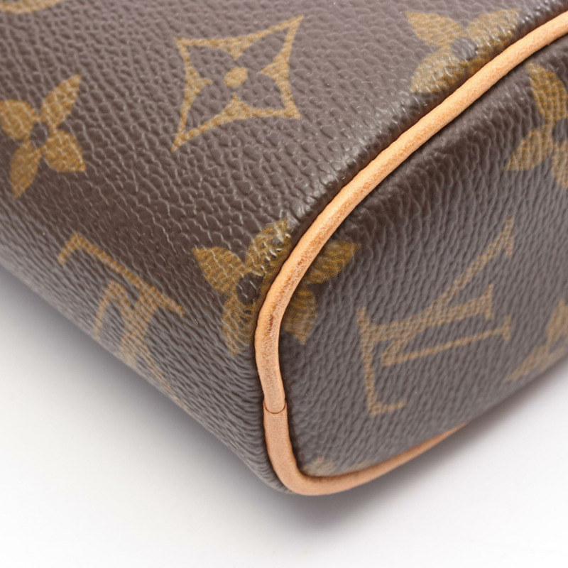 路易威登 Sonatine 手提包 M51902 Monogram 帆布皮革棕色二手女士-9