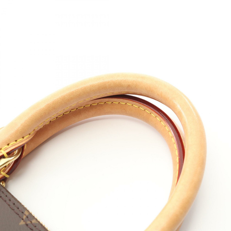 路易威登 Alma BB 單肩手提包 M53152 Monogram 帆布棕色二手女士-4